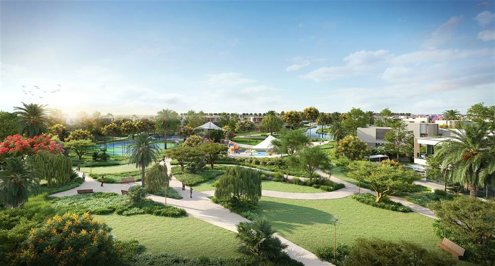 The Acres community landscape