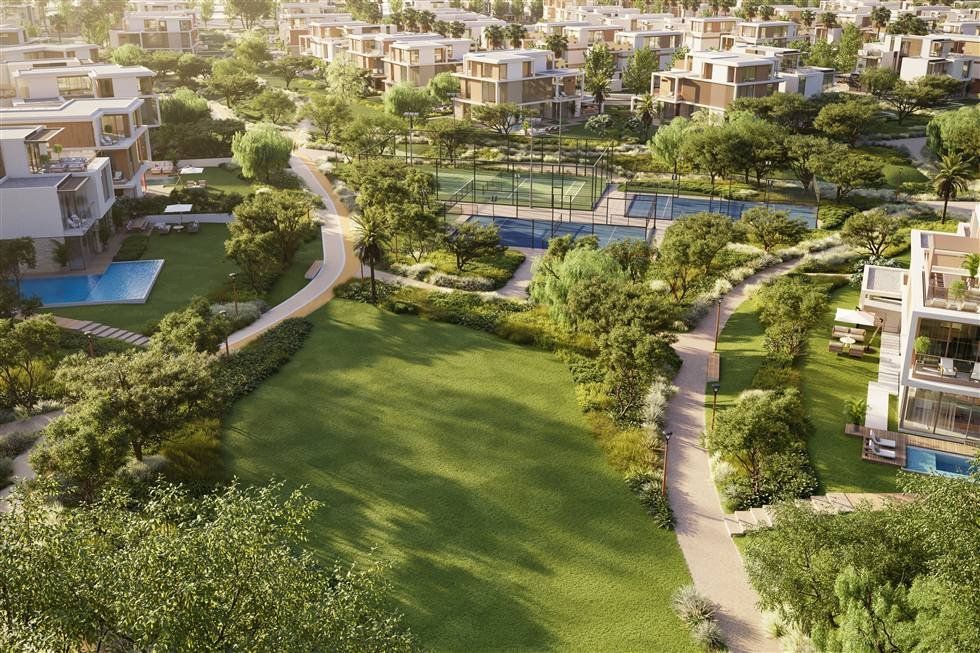 The Acres community landscape