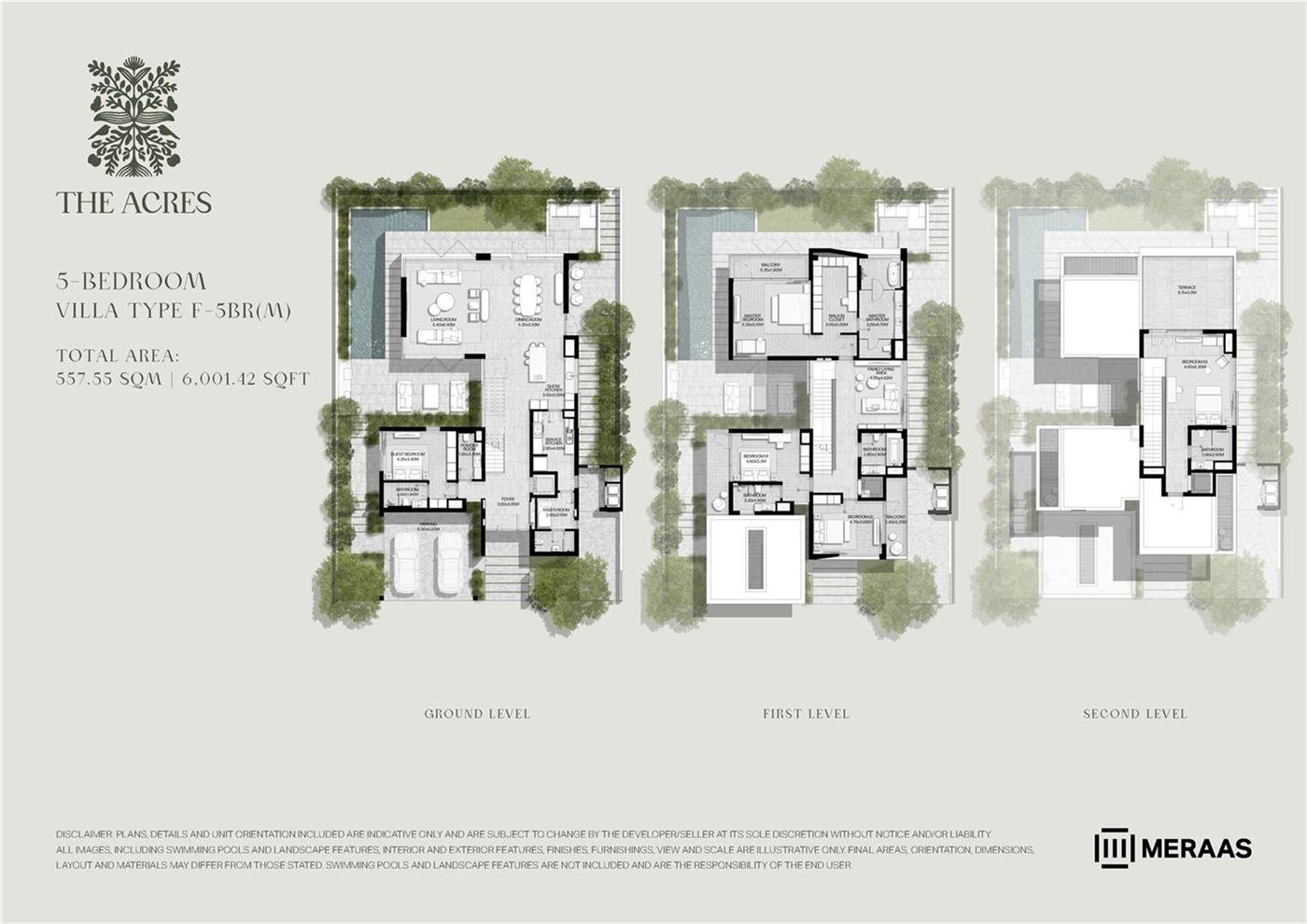 Type F-5BR(M) floor plan